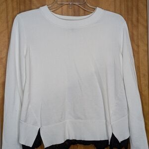 DKNY Asymmetrical Back Sweater
